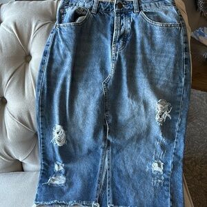 Bluesteel jeans wear Jean skirt in size 36 or size xs